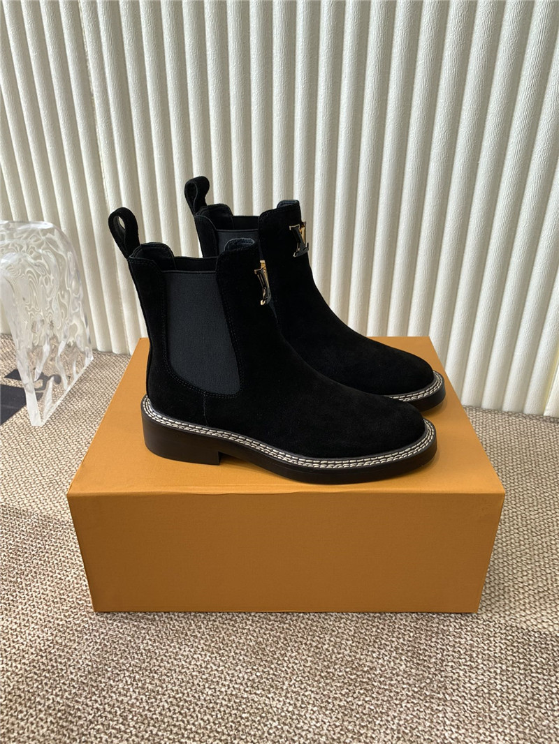 l0vis Vvtt0n beaubourg ankle chelsea boots in suede