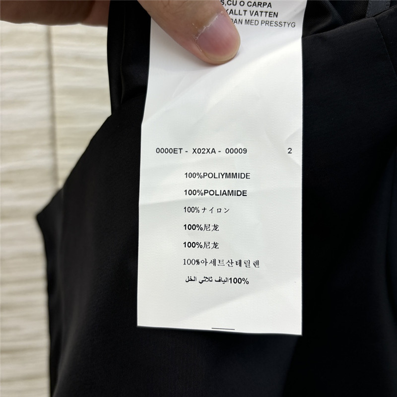 Pra*a metal button decoration skirt replica clothing sites