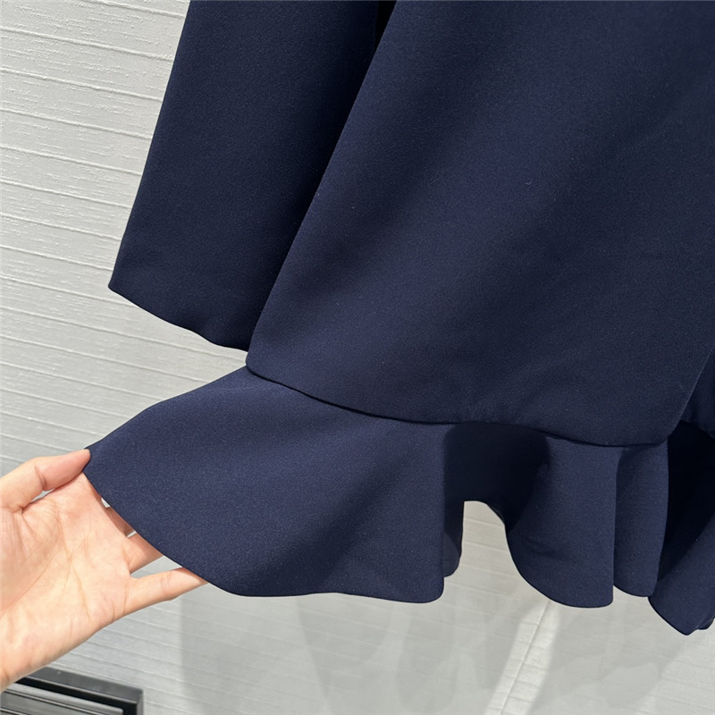 Va1e*ntin0 long sleeve v neck dress replica d&g clothing