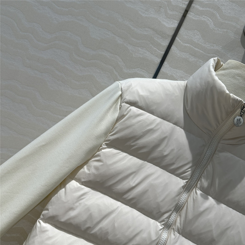 Moncler sweatshirt knitted patchwork down jacket replicas clothes