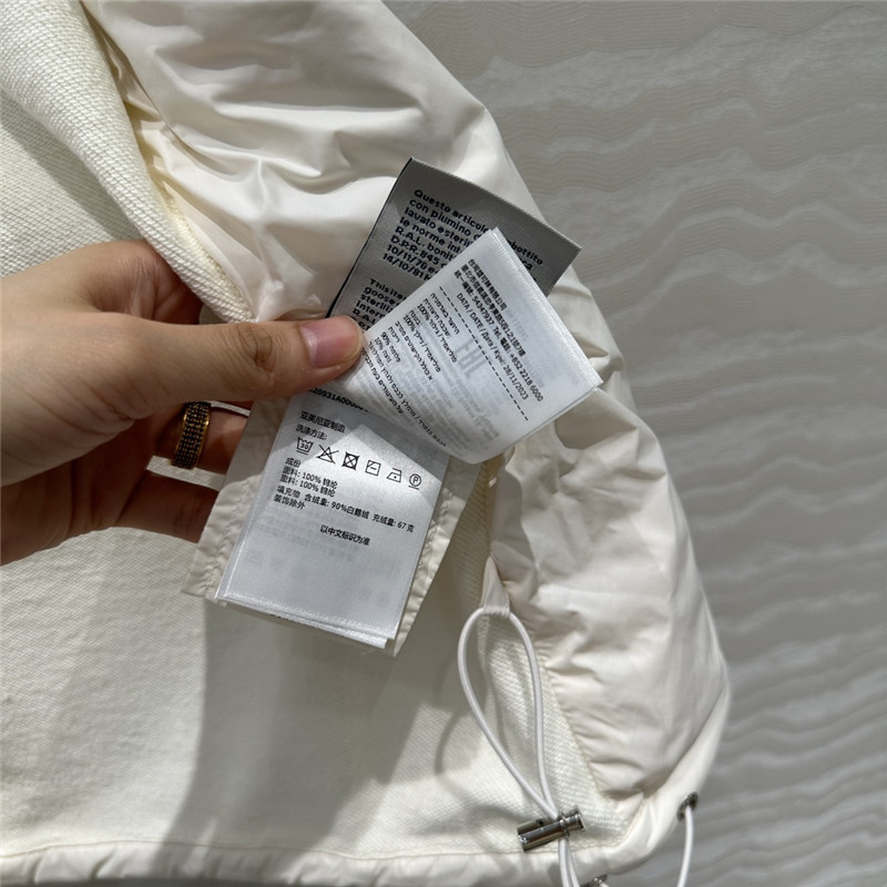 Moncler sweatshirt knitted patchwork down jacket replicas clothes