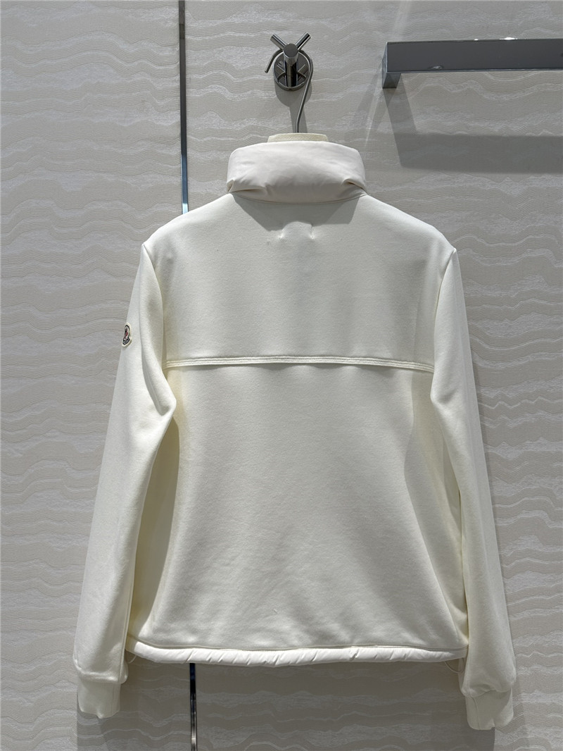 Moncler sweatshirt knitted patchwork down jacket replicas clothes