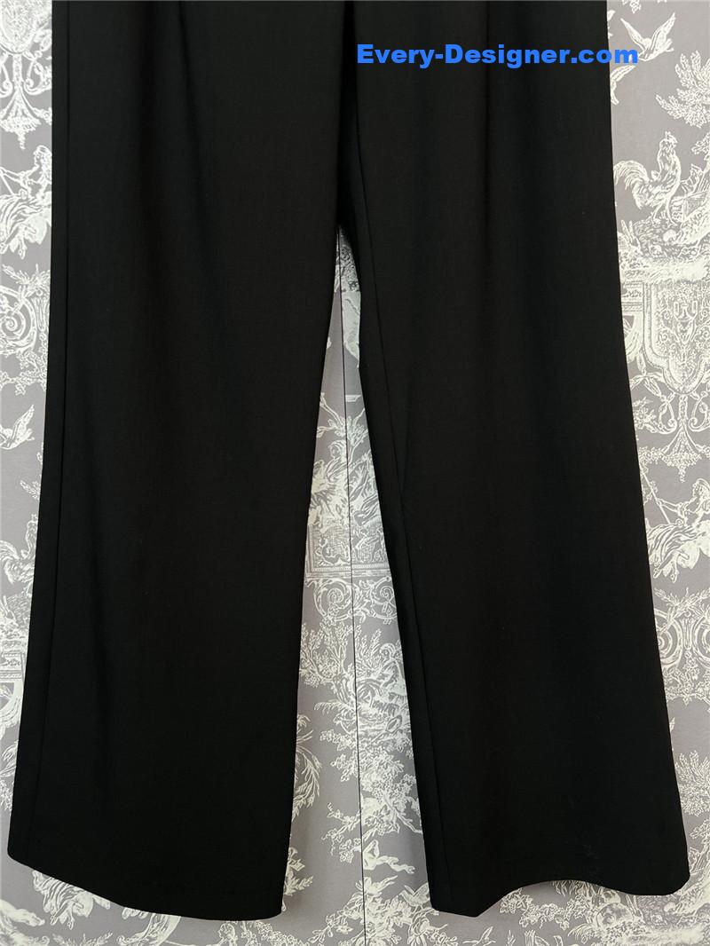 M1um1u high waist wide leg trousers replica clothing sites