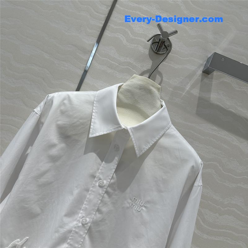 M1um1u temperament lace shirt replica clothing sites