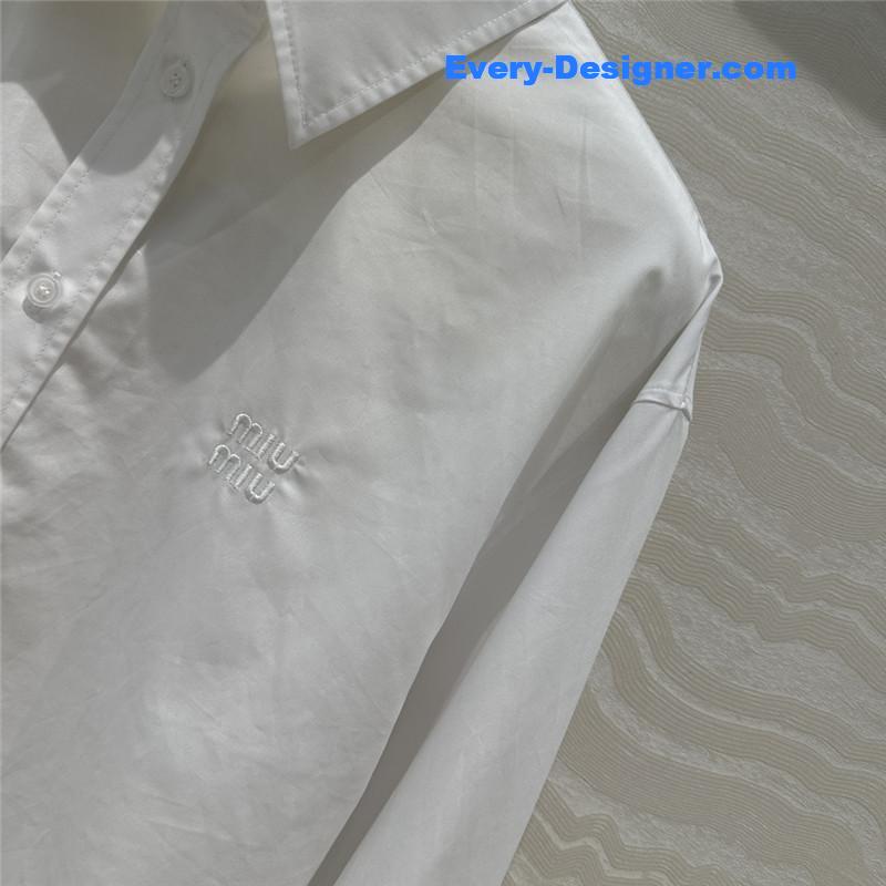 M1um1u temperament lace shirt replica clothing sites