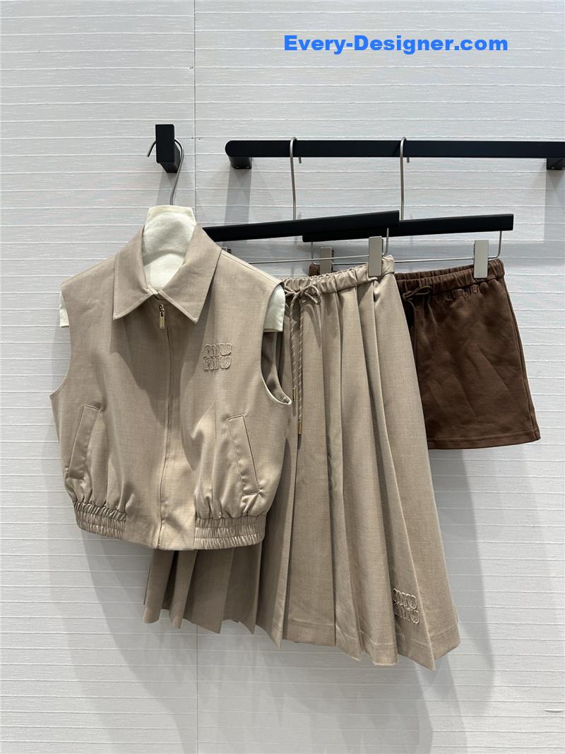 M1um1u three piece suit cheap replica designer clothes