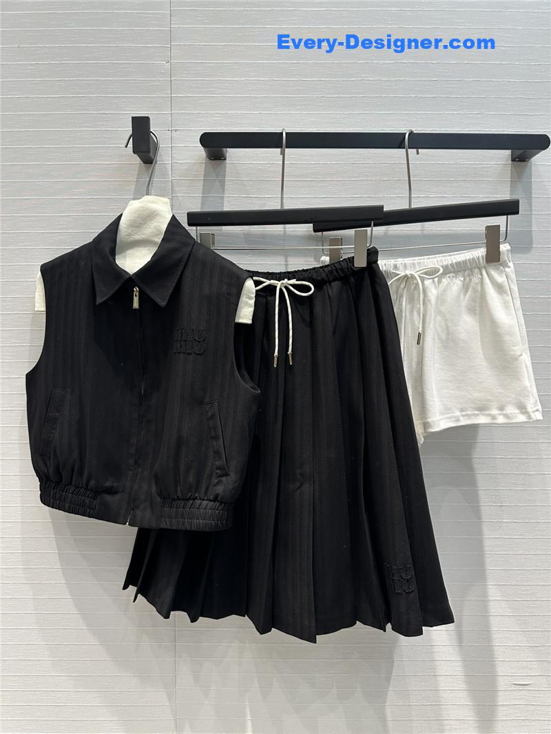 M1um1u three piece suit cheap replica designer clothes