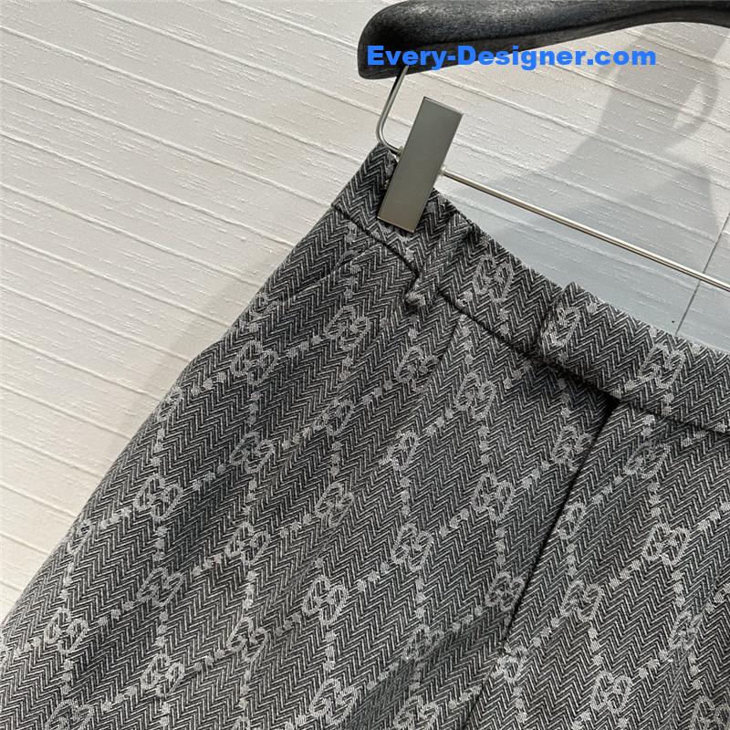 Gvc*1 double g jacquard suit shorts replica clothing sites