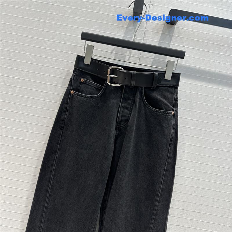 A1exa*der wang belt stitching sickle jeans replica clothes