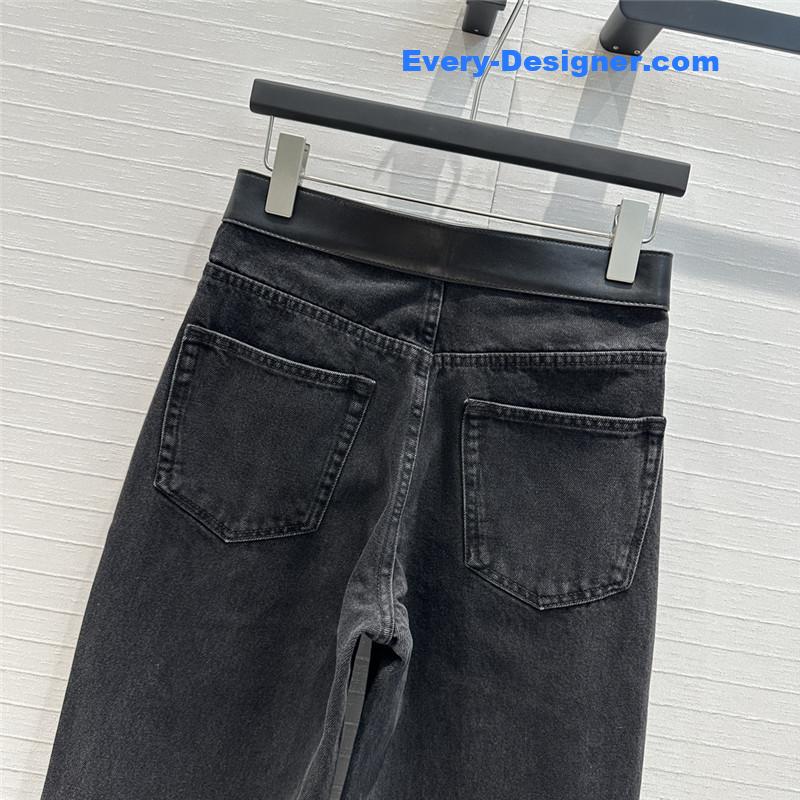 A1exa*der wang belt stitching sickle jeans replica clothes