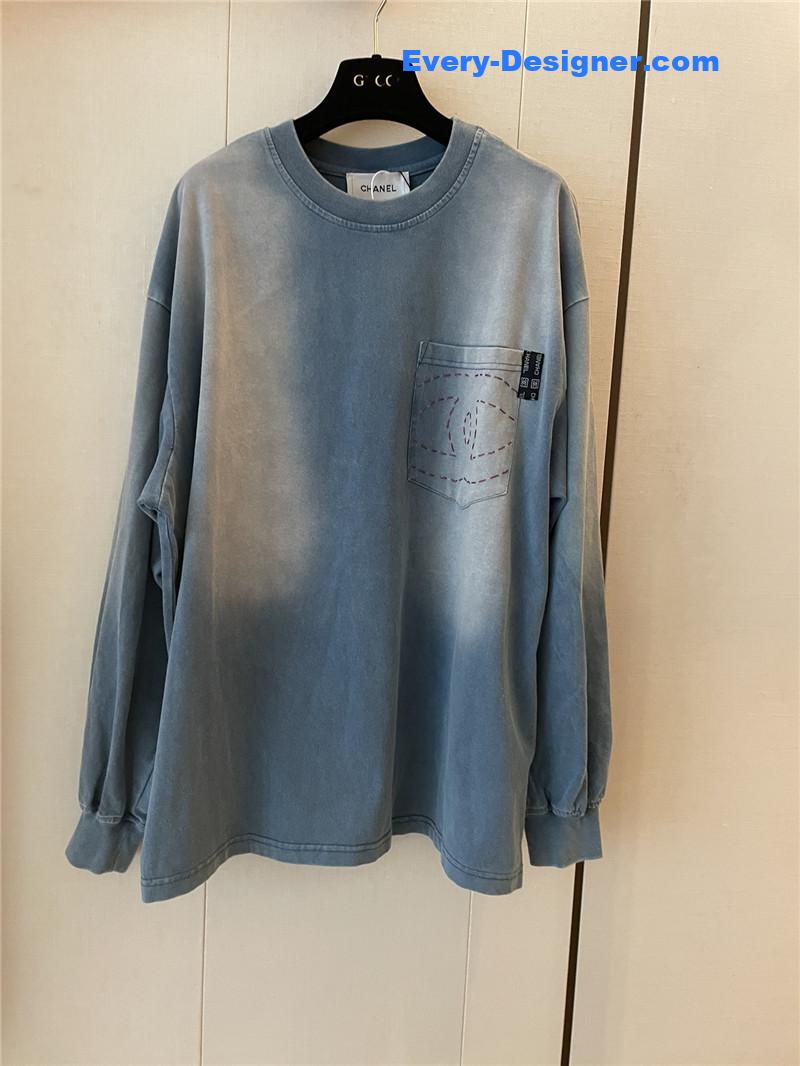 Ch**el fried color short long sleeve replica clothing sites