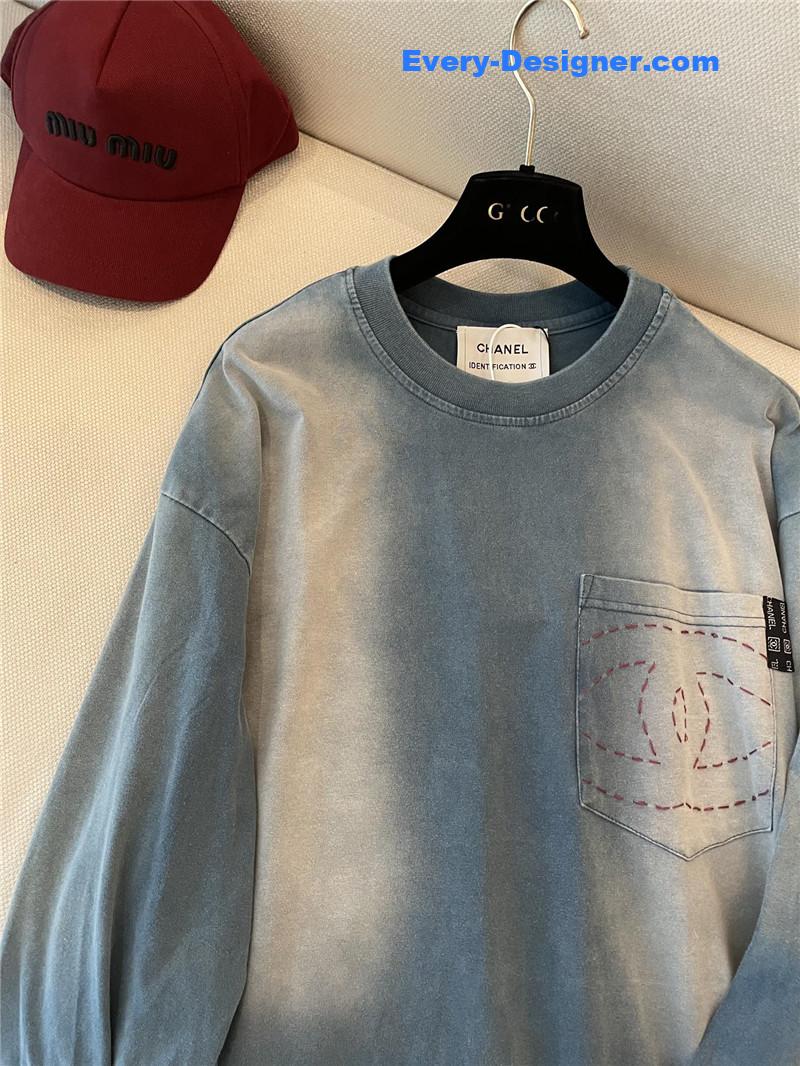 Ch**el fried color short long sleeve replica clothing sites