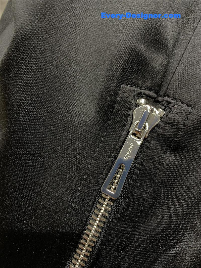 H**me5 leather patchwork satin waistcoat replica clothes