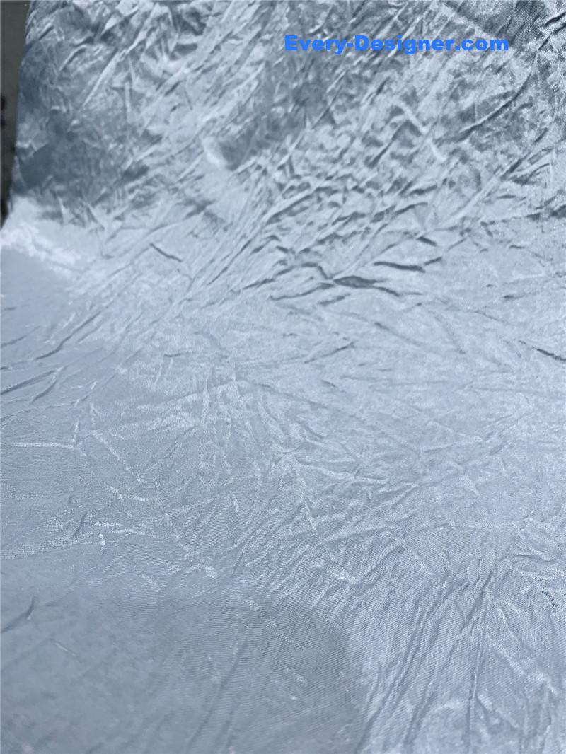 Y51 sequined acetate wrinkled vest set replica d&g clothing