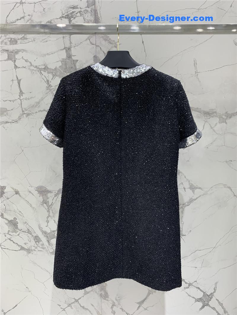 Va1e*ntin0 new sequin dress replica designer clothes