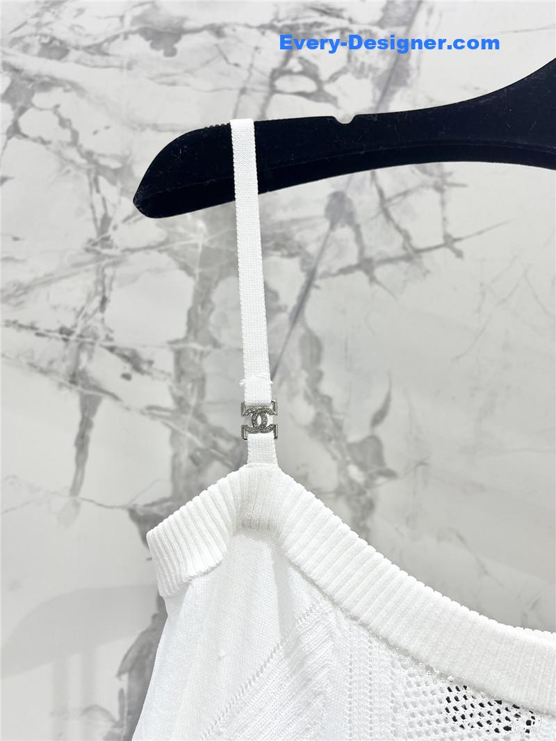 Ch**el hollow knit vest cheap replica designer clothes