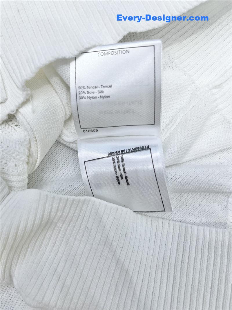 Ch**el hollow knit vest cheap replica designer clothes