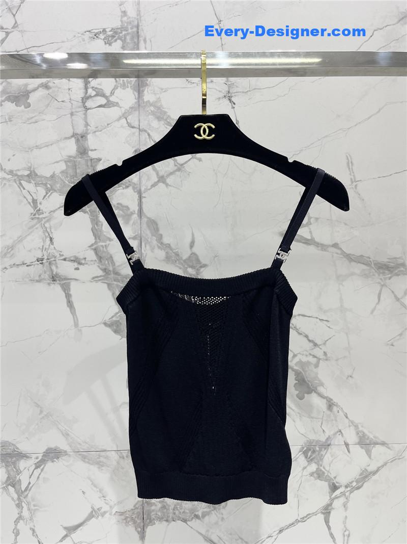 Ch**el hollow knit vest cheap replica designer clothes