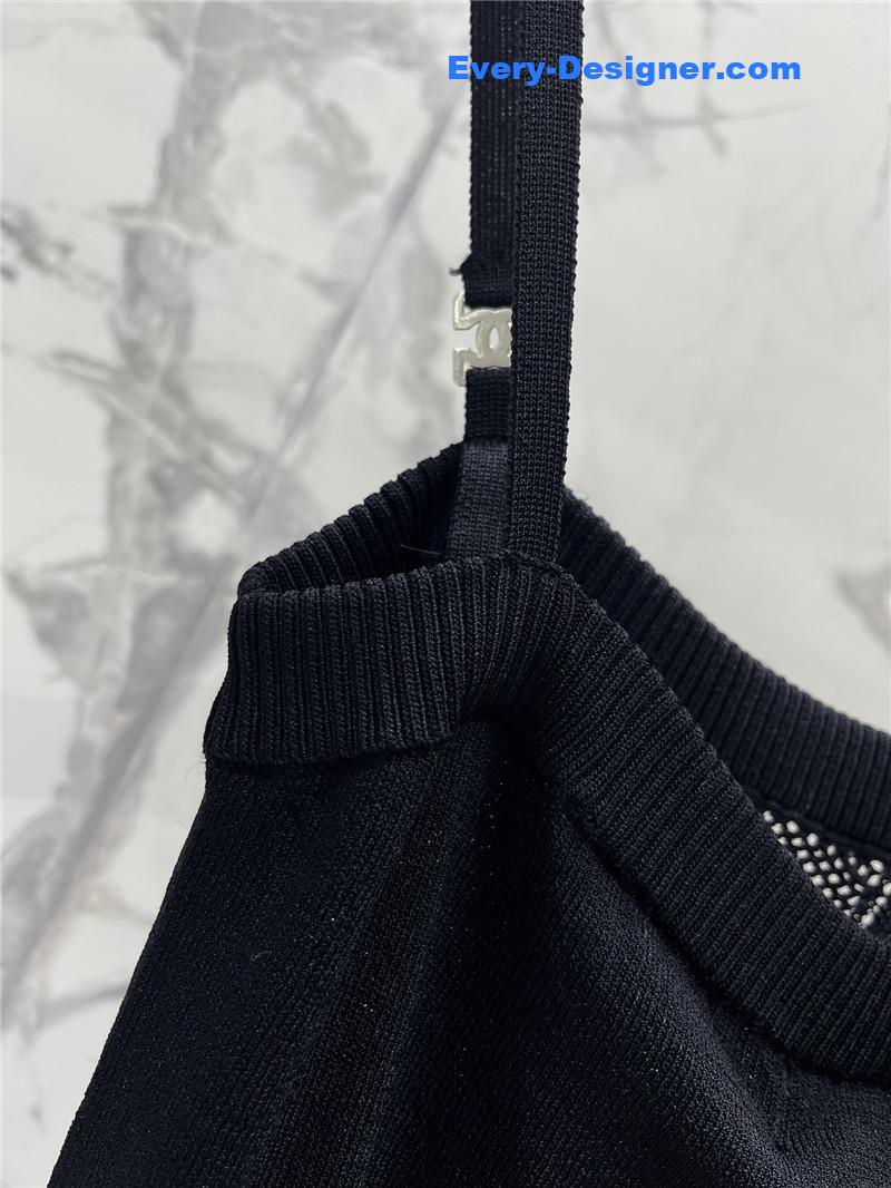 Ch**el hollow knit vest cheap replica designer clothes