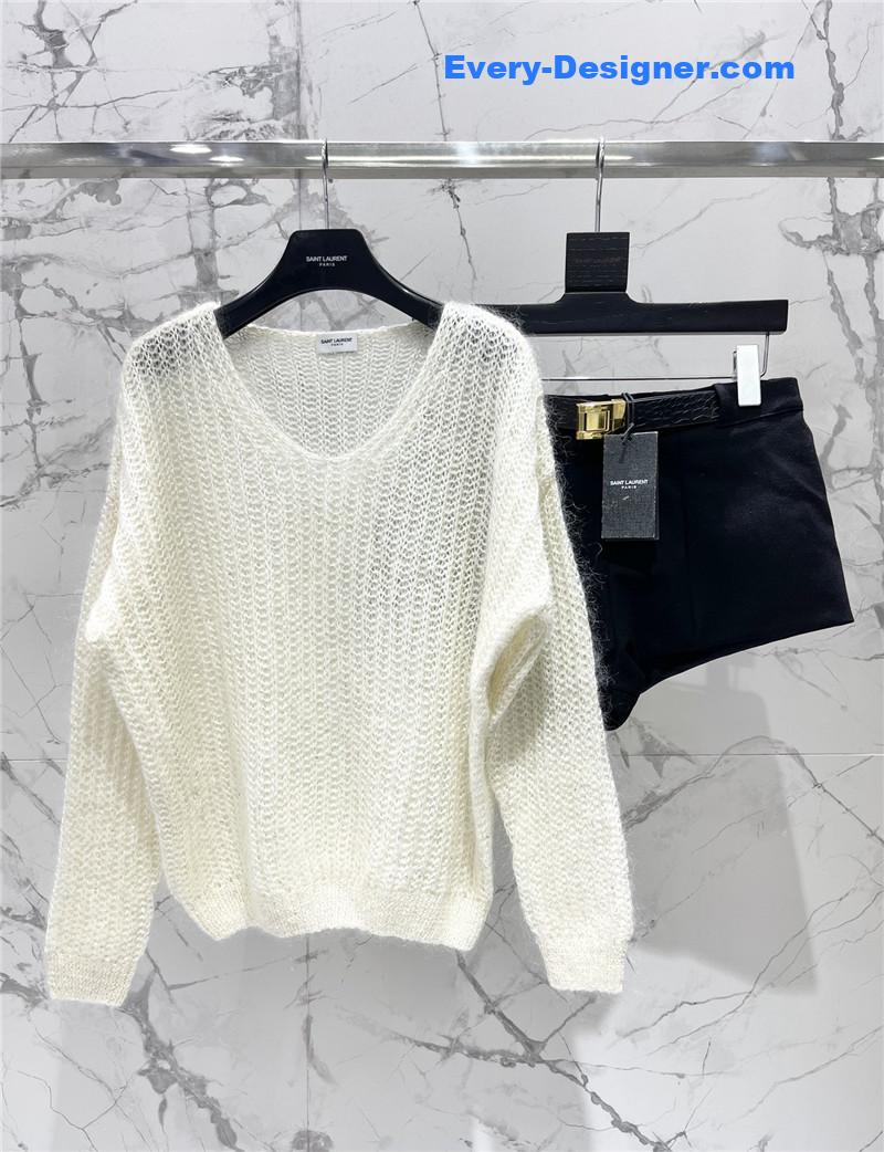 Y51 hollow mohair sweater replica clothing sites