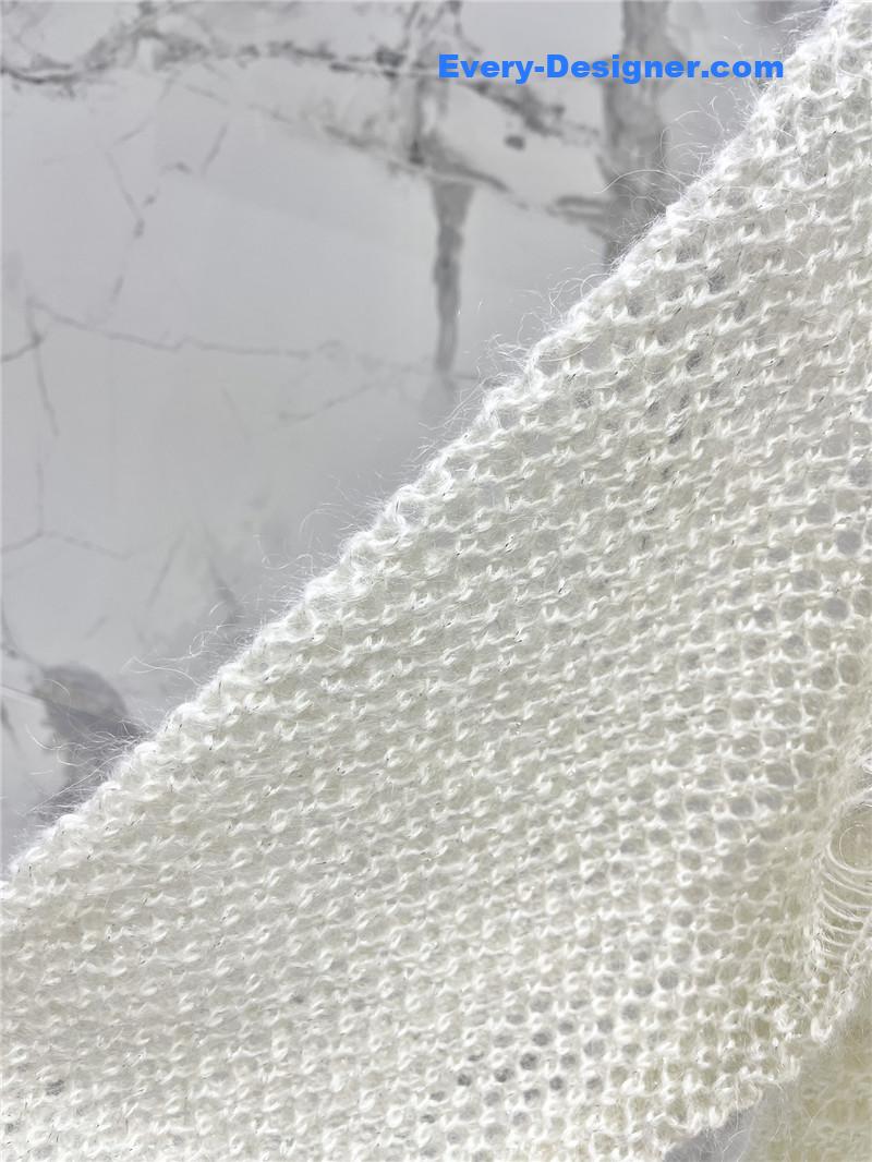 Y51 hollow mohair knit replica d&g clothing
