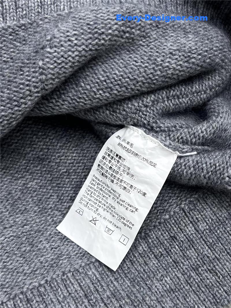 Ch**el crystal button wool vest replica d&g clothing