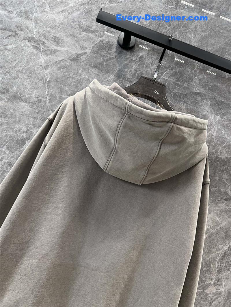 Pra*a distressed hooded sweatshirt replica clothing sites