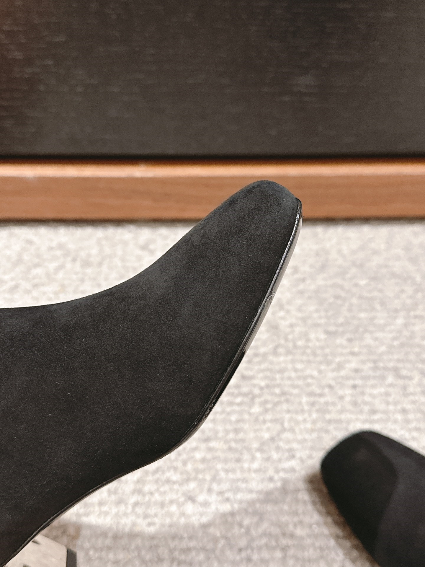 Miu Miu Women’s Black Suede Ankle Boots