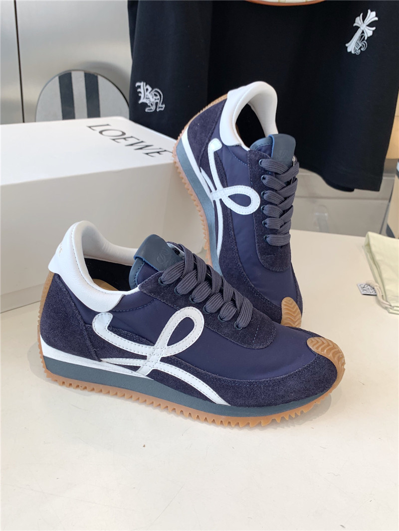 L0ew* flow runner sneakers blue