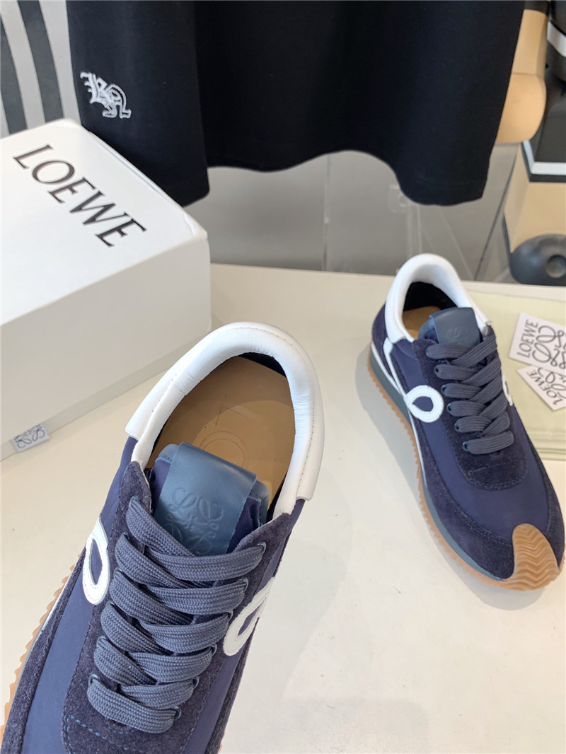 L0ew* flow runner sneakers blue