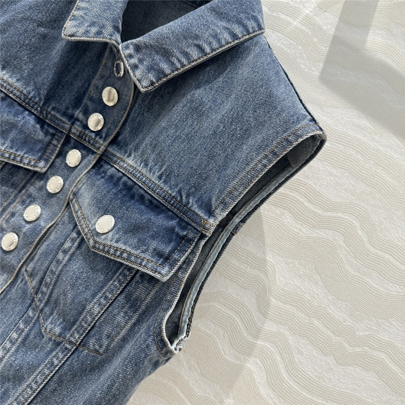 A1exa*der wang denim vest jacket replica clothes