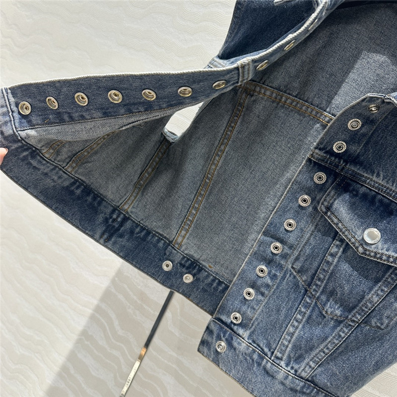 A1exa*der wang denim vest jacket replica clothes