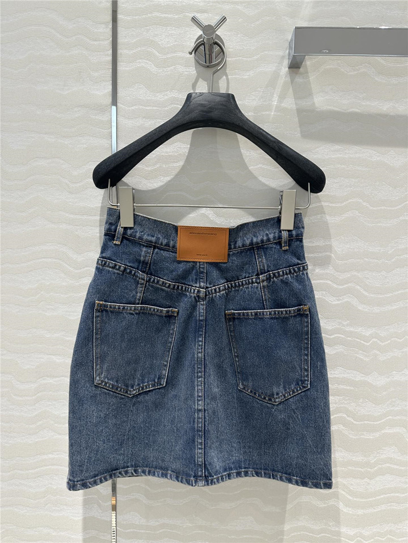 A1exa*der wang cow denim skirt replica clothing sites