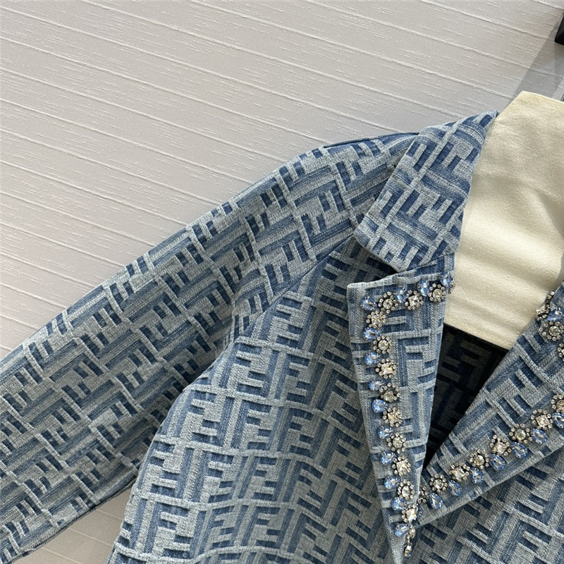 F**di lapel suit jacket replica clothing