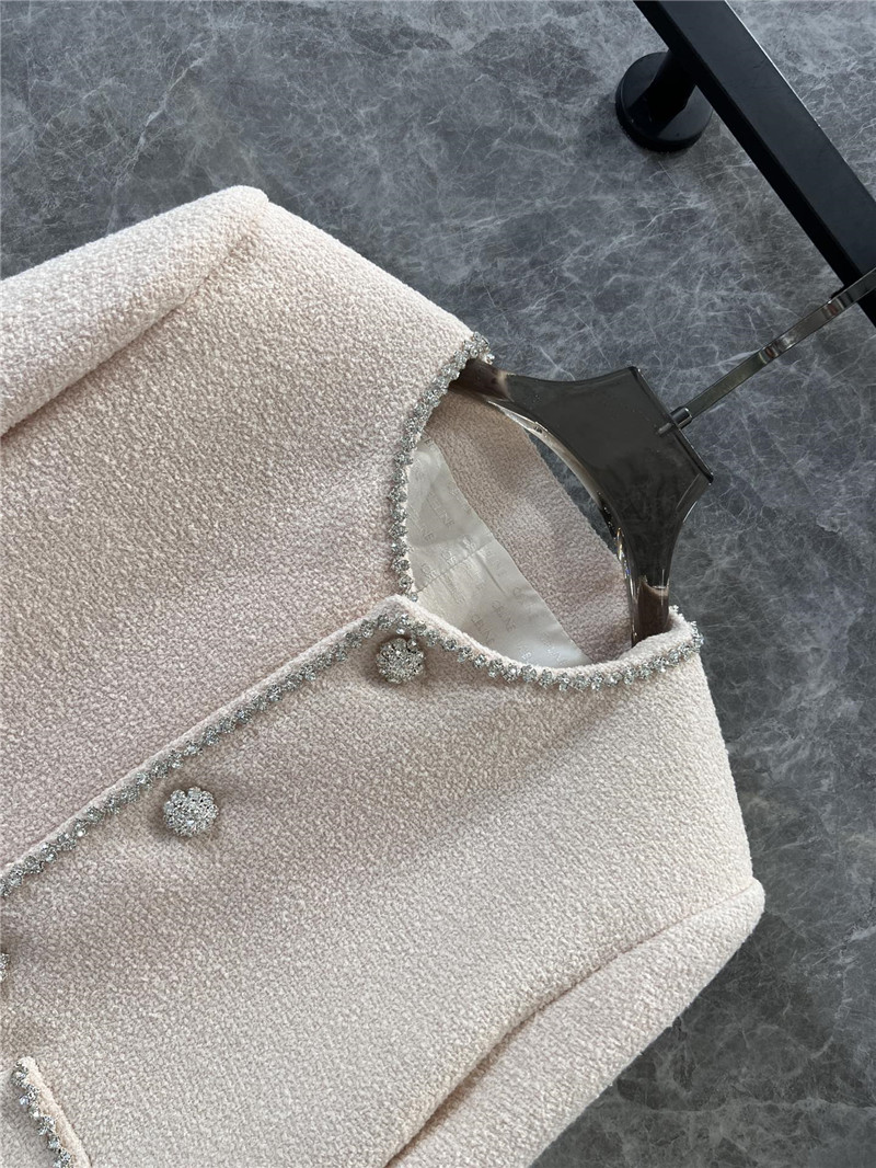 Ce1i*e round collar buttoned small coat replica clothing sites