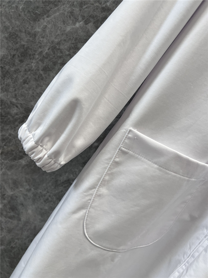 M1um1u baby doll collar shirt dress replica designer clothes