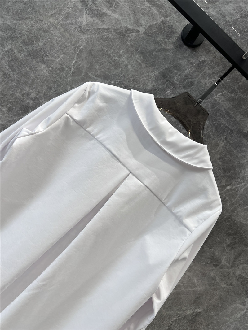 M1um1u baby doll collar shirt dress replica designer clothes