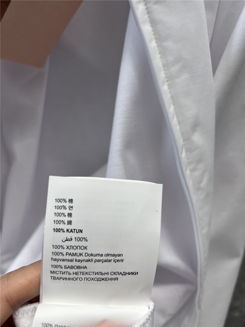 M1um1u baby doll collar shirt dress replica designer clothes