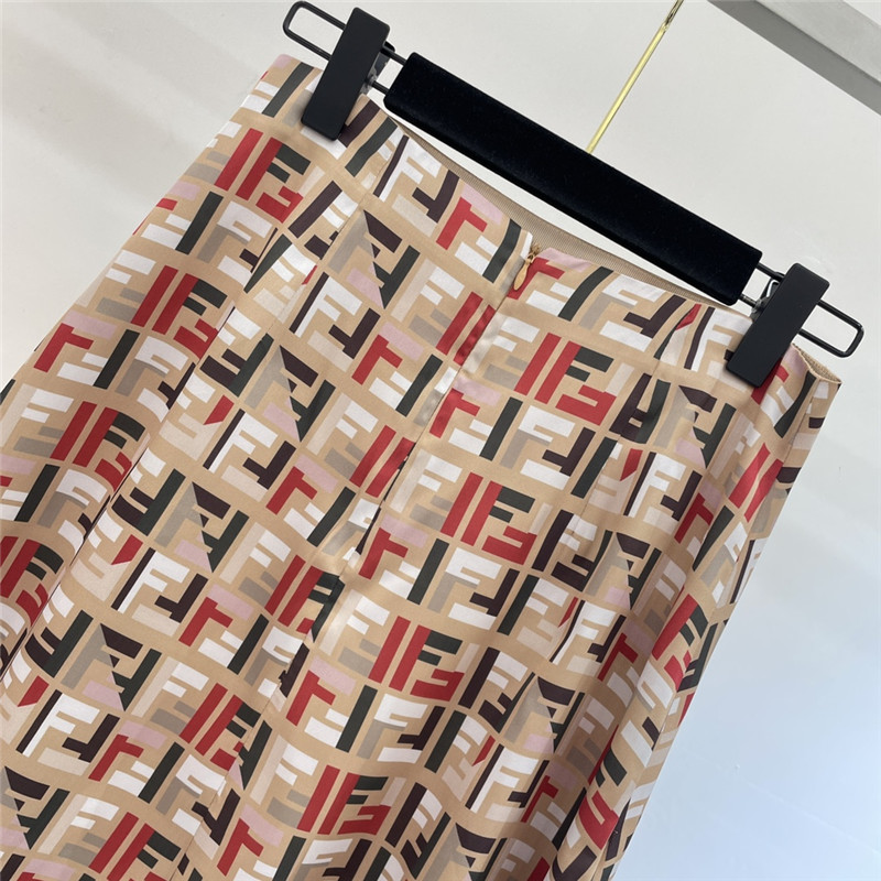 F**di ff monogram skirt cheap replica designer clothes