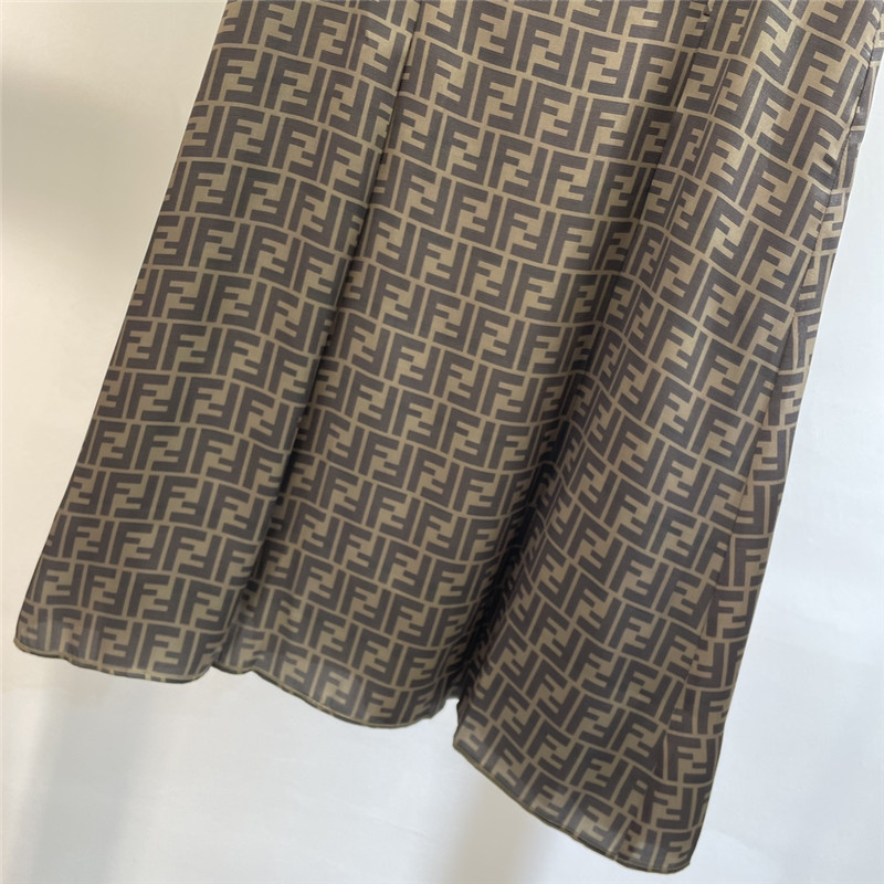 F**di ff monogram skirt cheap replica designer clothes
