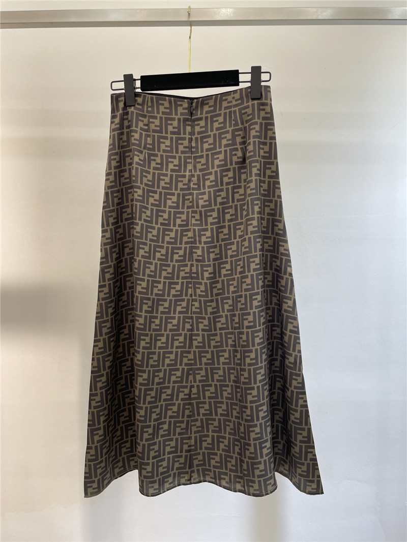 F**di ff monogram skirt cheap replica designer clothes