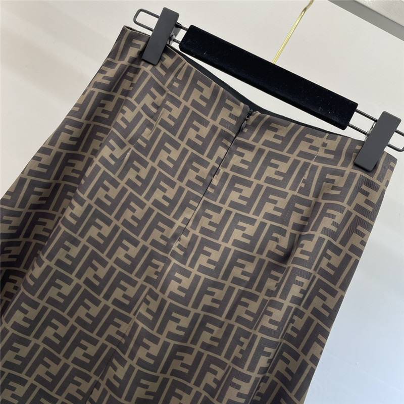 F**di ff monogram skirt cheap replica designer clothes