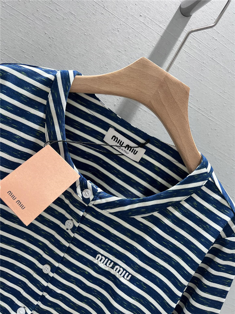 M1um1u single-breasted small coat replicas clothes