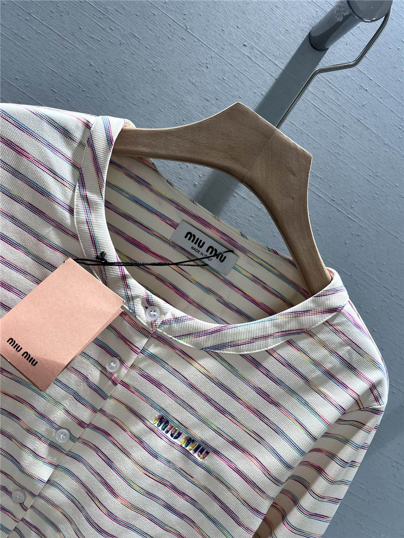 M1um1u single-breasted small coat replicas clothes