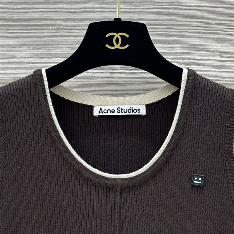 acne studios knitted vest dress replica clothing sites
