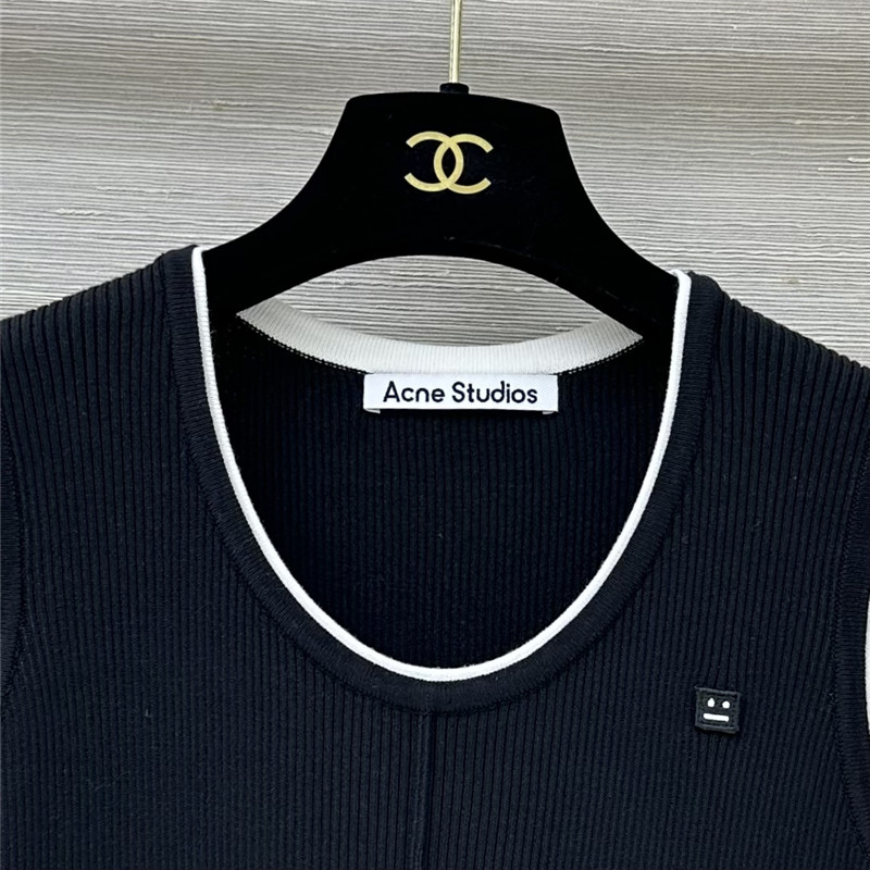 Acne Studios Knitted Vest Dress Replica Clothing Sites