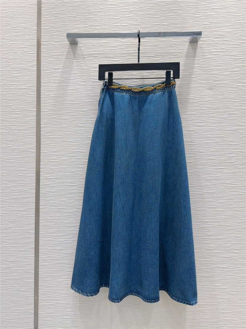 l0vis Vvtt0n lv denim skirt replicas clothes