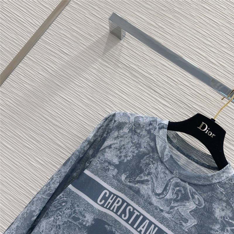 D10r joie de vivre print bottoming shirt replicas clothes