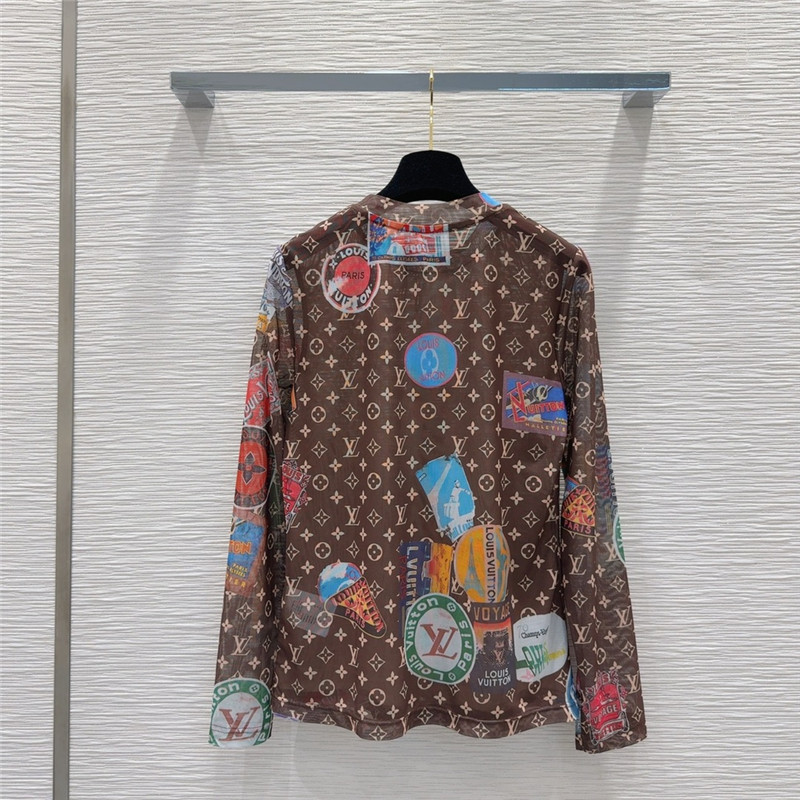 D10r joie de vivre print bottoming shirt replicas clothes