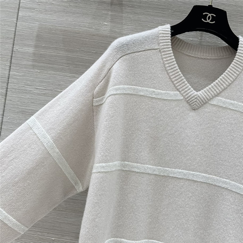 BC cashmere V-neck top replica d&g clothing